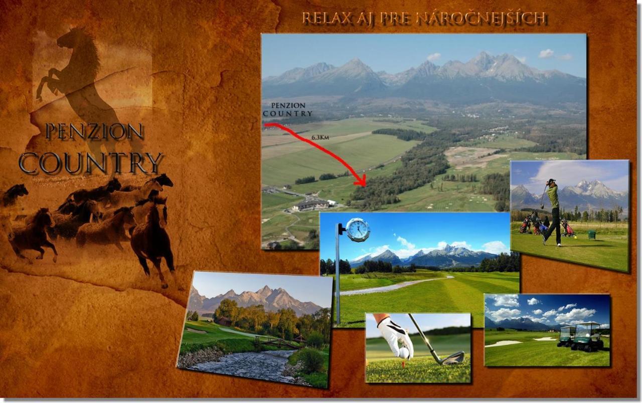 Penzion Country Stará Lesná Zewnętrze zdjęcie